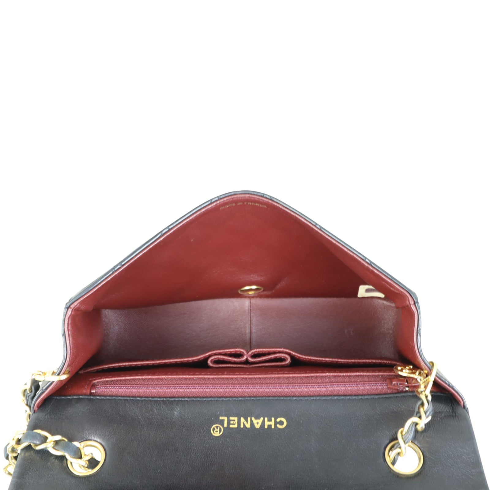 Chanel Vintage CC Small Single Flap Bag