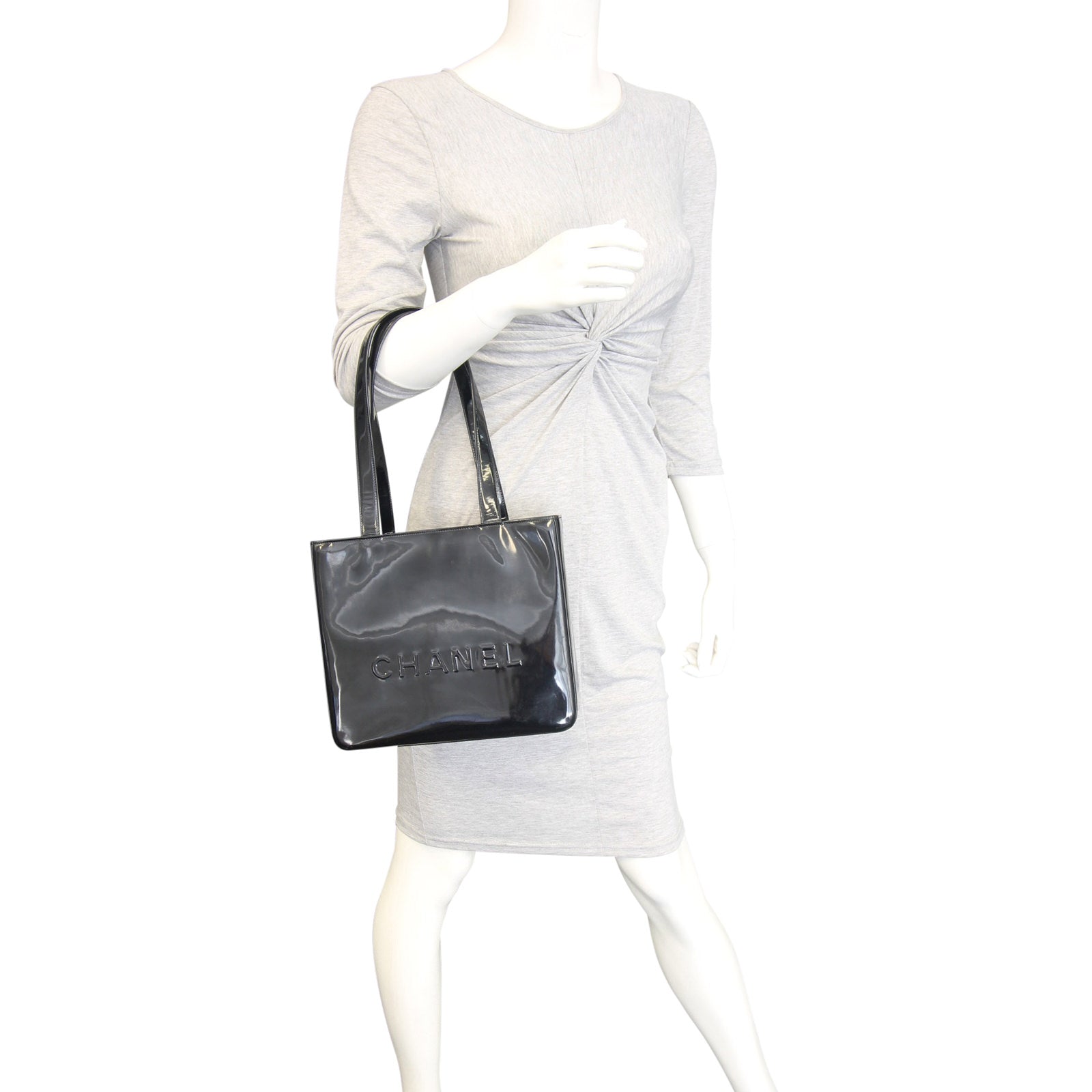 Chanel Vintage Vinyl Tote