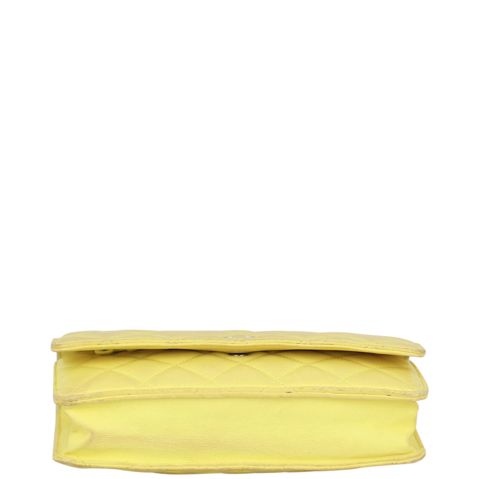 Chanel Classic Wallet on Chain |  Pineapple Yellow