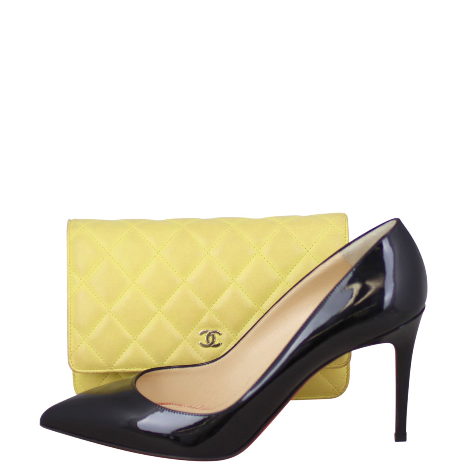Chanel Classic Wallet on Chain |  Pineapple Yellow