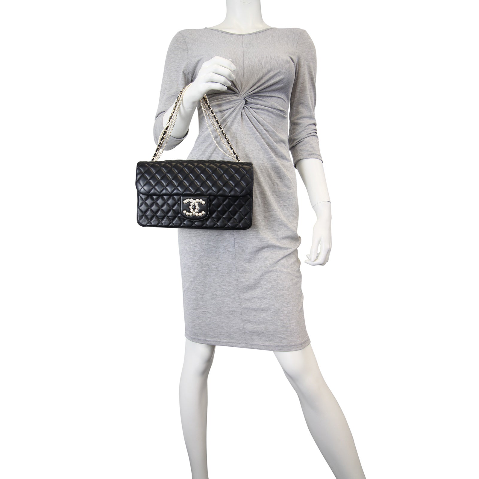Chanel Westminster Pearl Flap Bag Medium