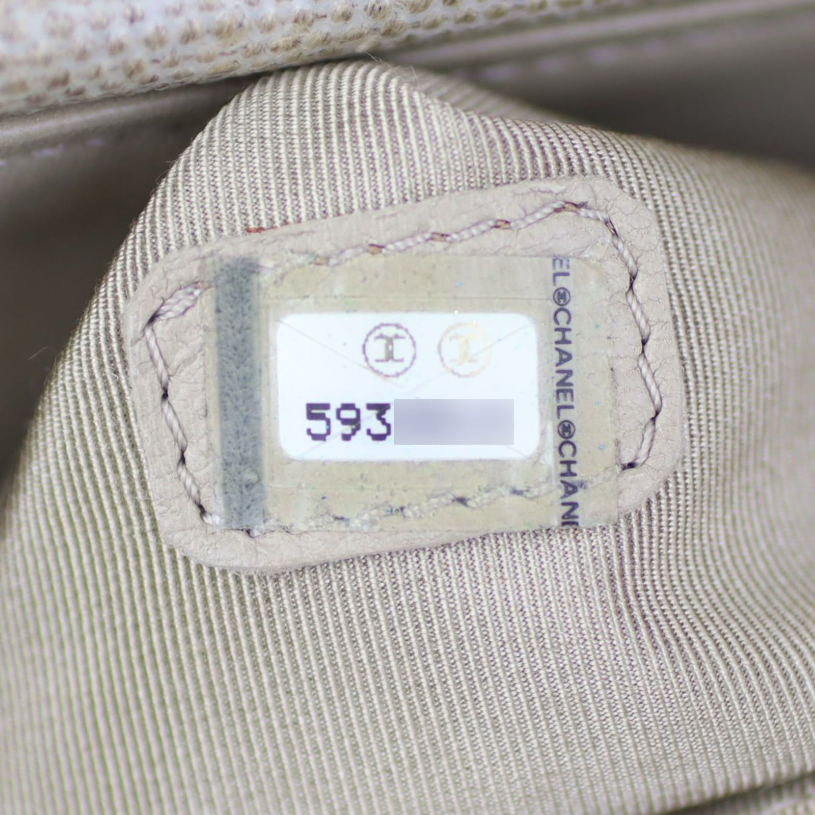 Chanel Canvas Top Handle Tote