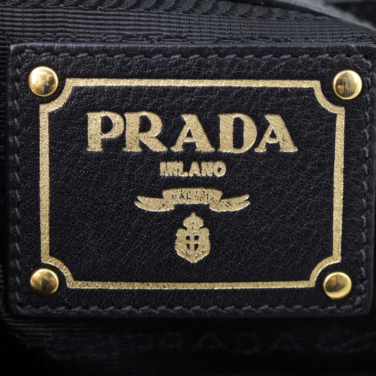 Prada Vitello Daino Shopping Tote