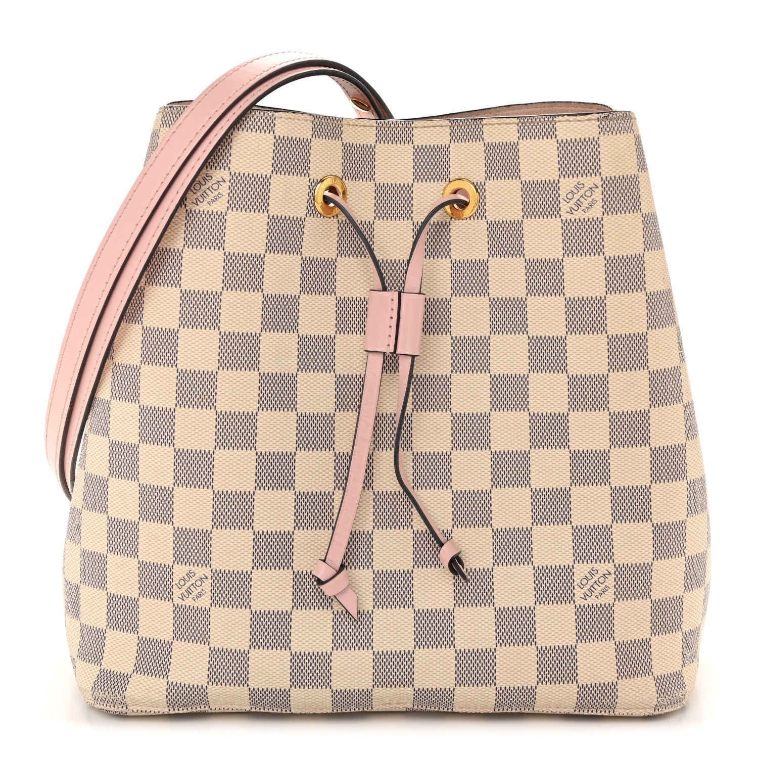 Damier Azur Neonoe MM Eau De Rose