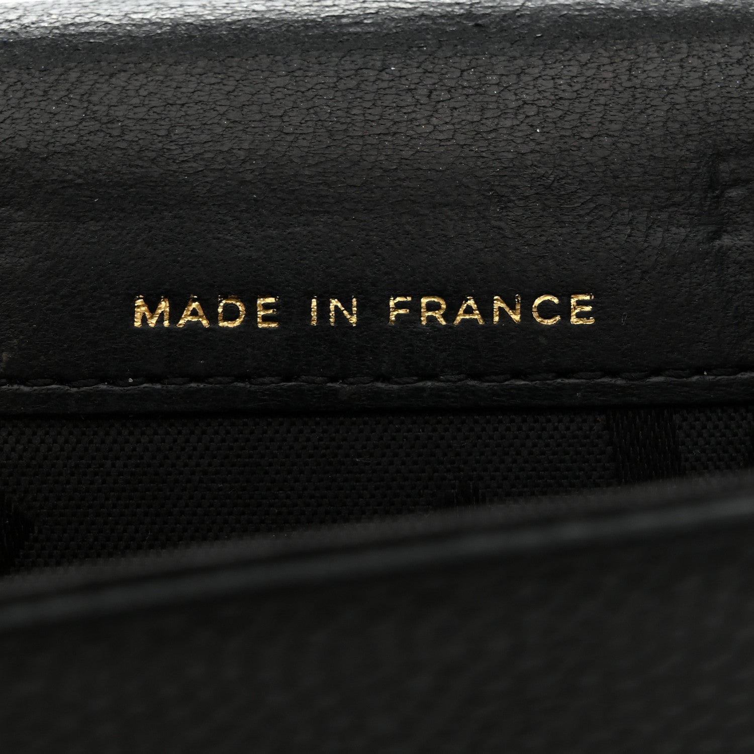 Caviar Timeless CC Flap Card Holder Black