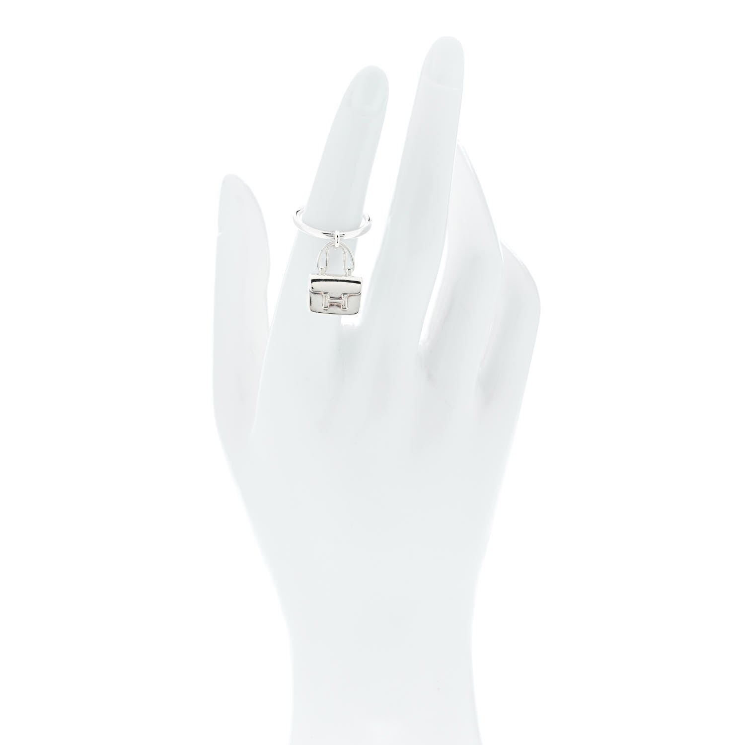 Sterling Silver Constance Amulettes Ring 49 4.75