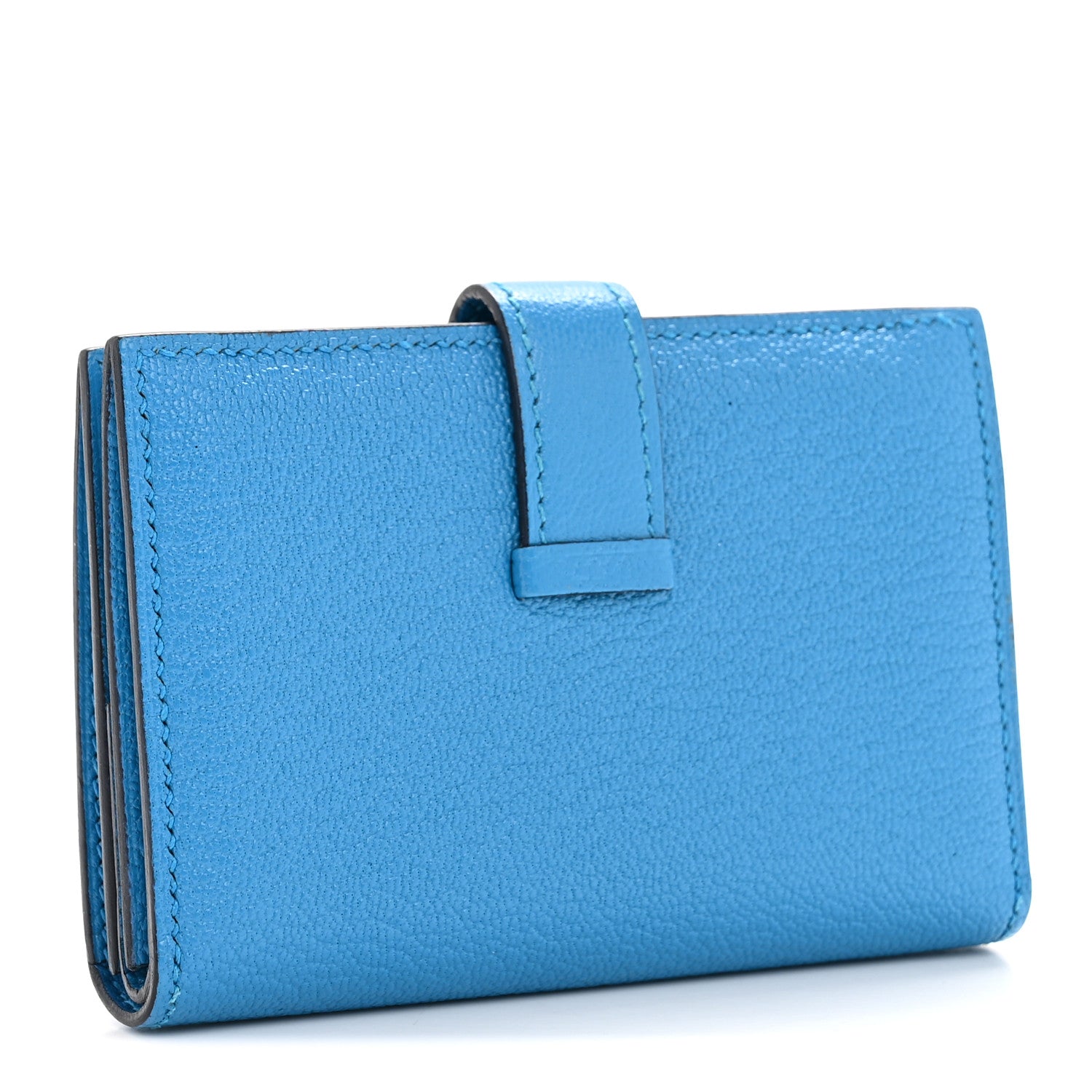 Chevre Mysore Mini Bearn Wallet Bleu Frida