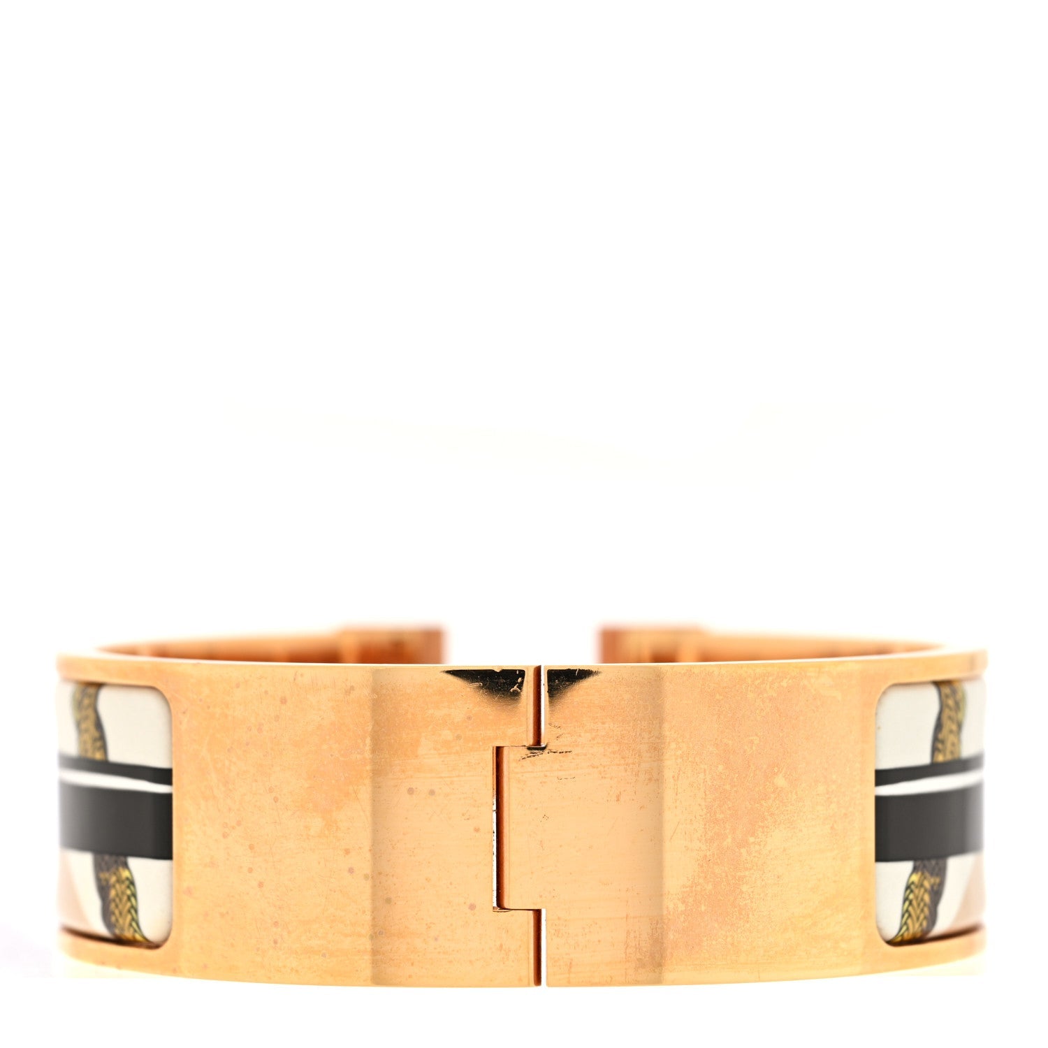 Enamel Wide Print Cliquetis Clic Clac H Bracelet PM Songe Nuit