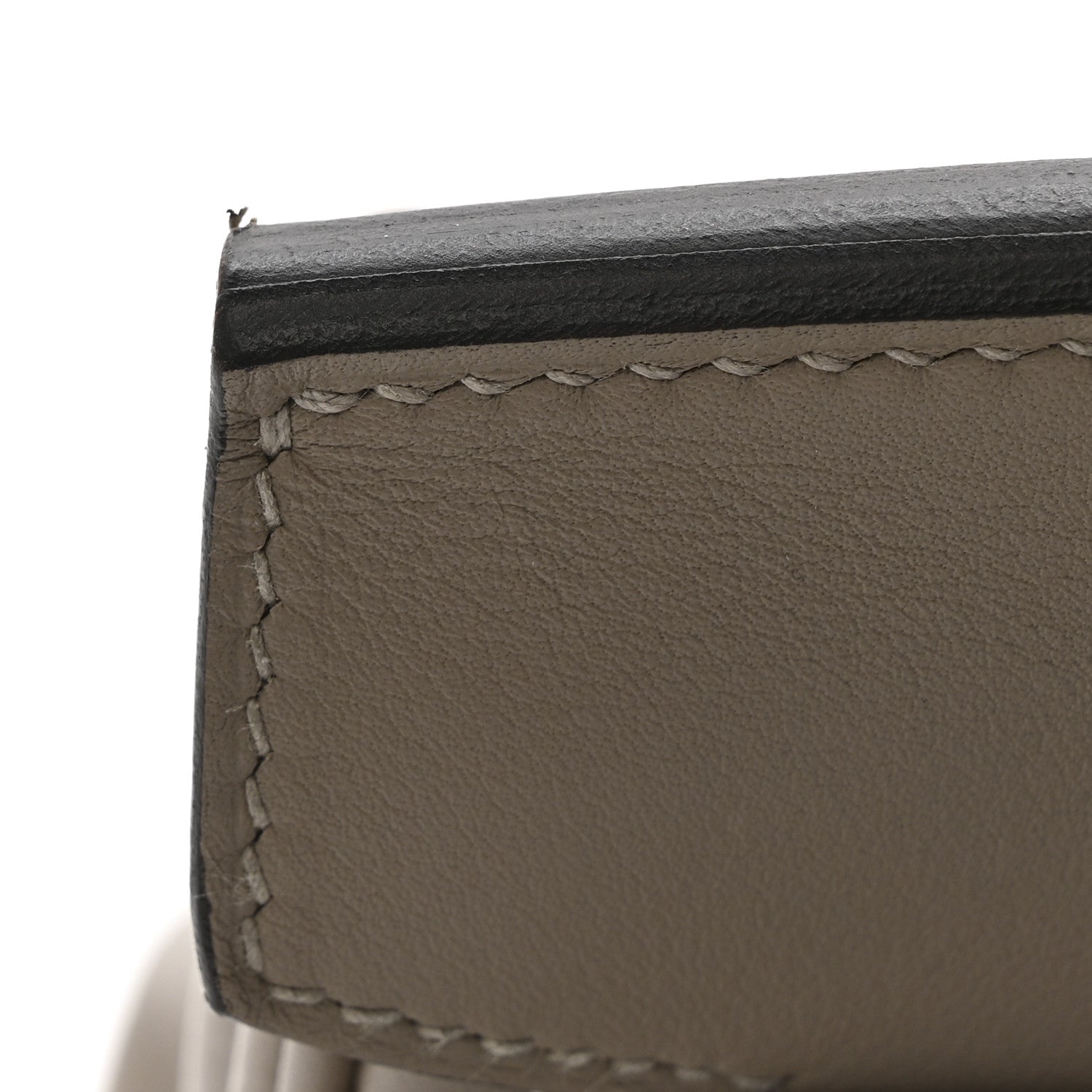 Swift Horseshoe Birkin 25 Gris Asphalte Gris Perle