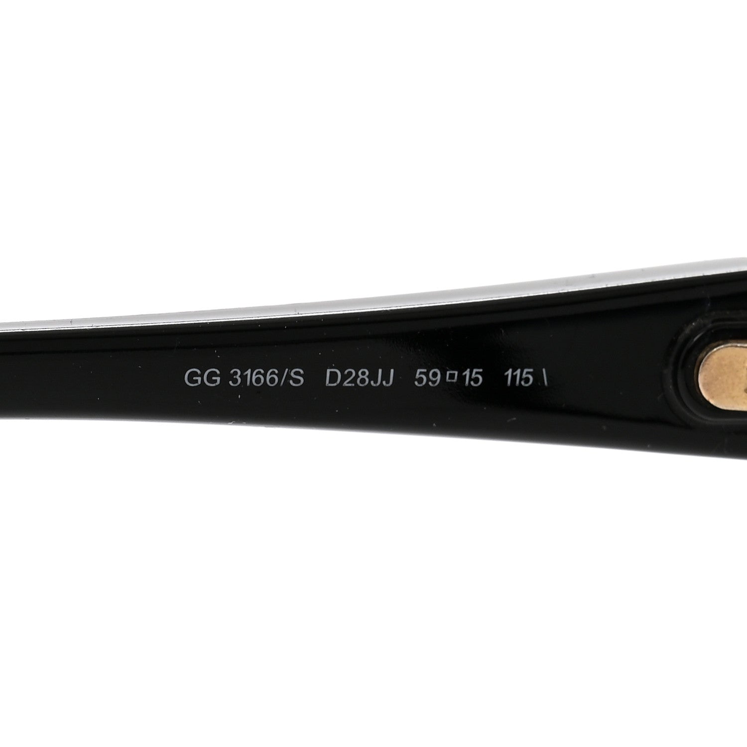 Web GG3166/S Sunglasses Black