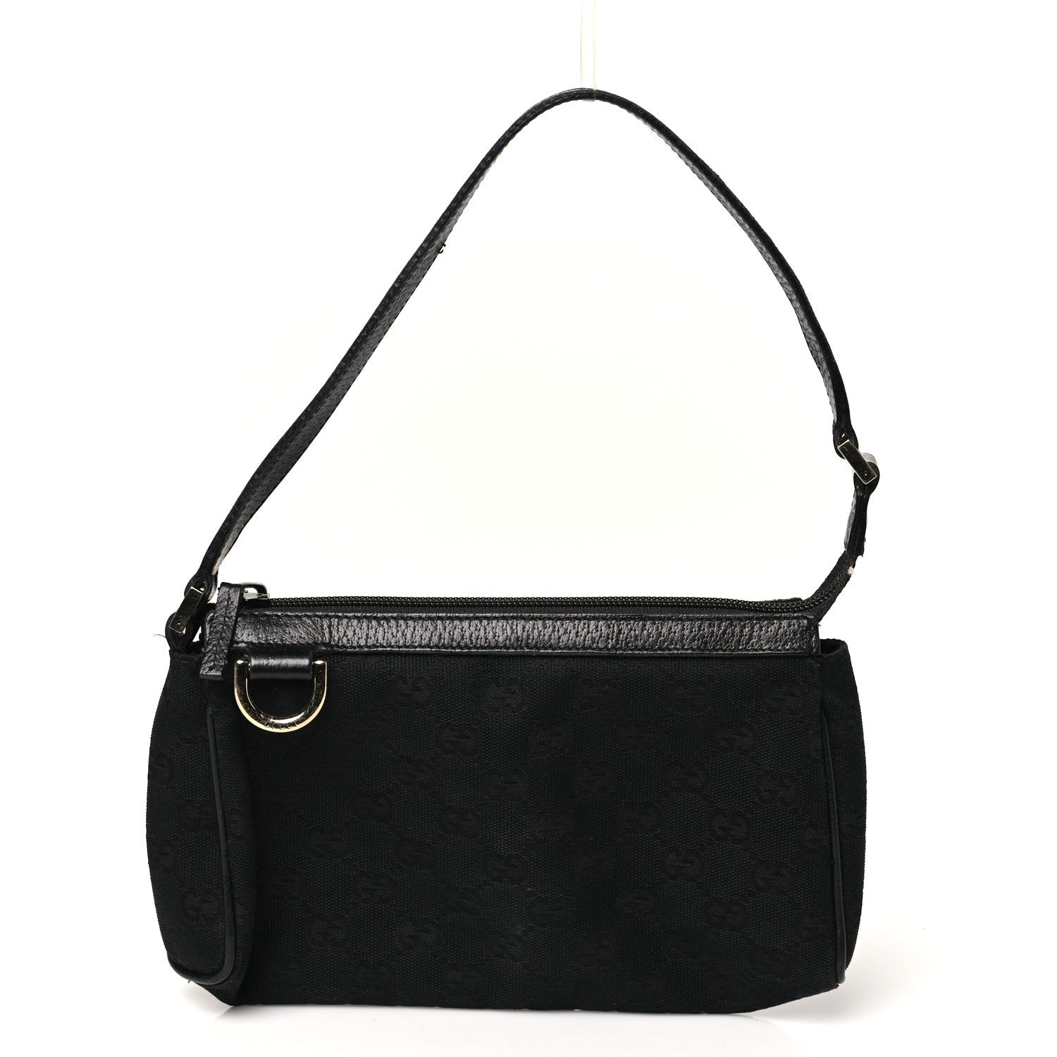 Monogram D Ring Cosmetic Case Black