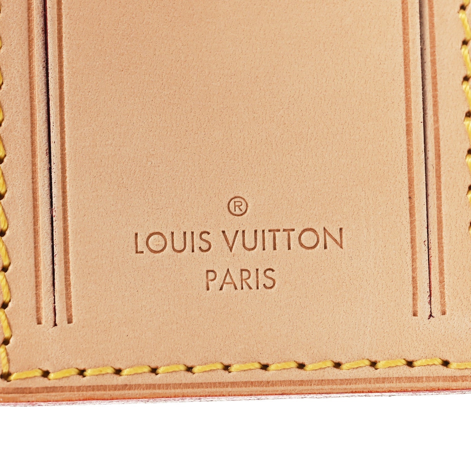 Vachetta Luggage Tag