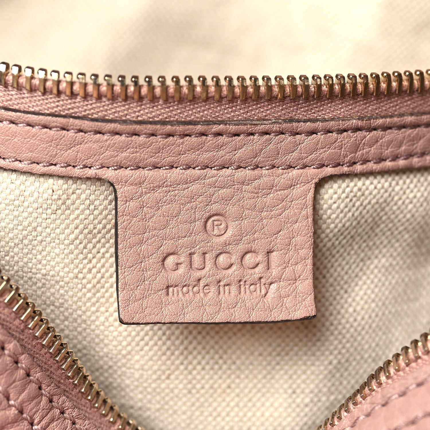 Calfskin Bamboo Medium Shopper Boston Pink