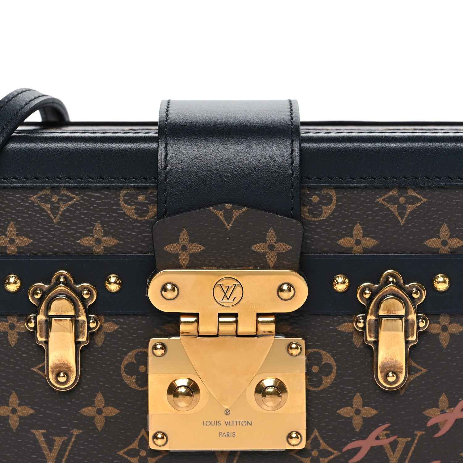 Monogram Petite Malle Black