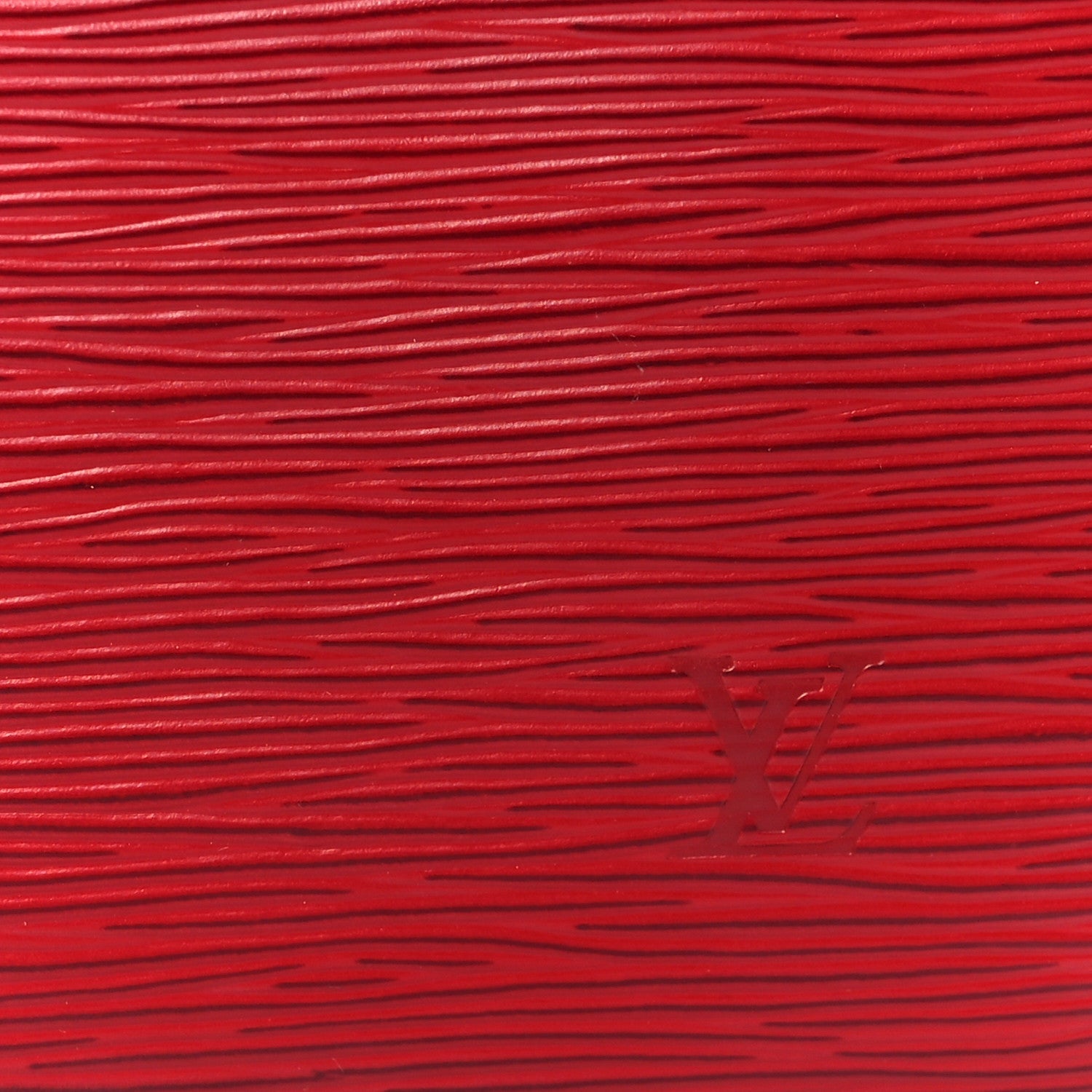 Epi Pochette Accessories 24 Castillan Red