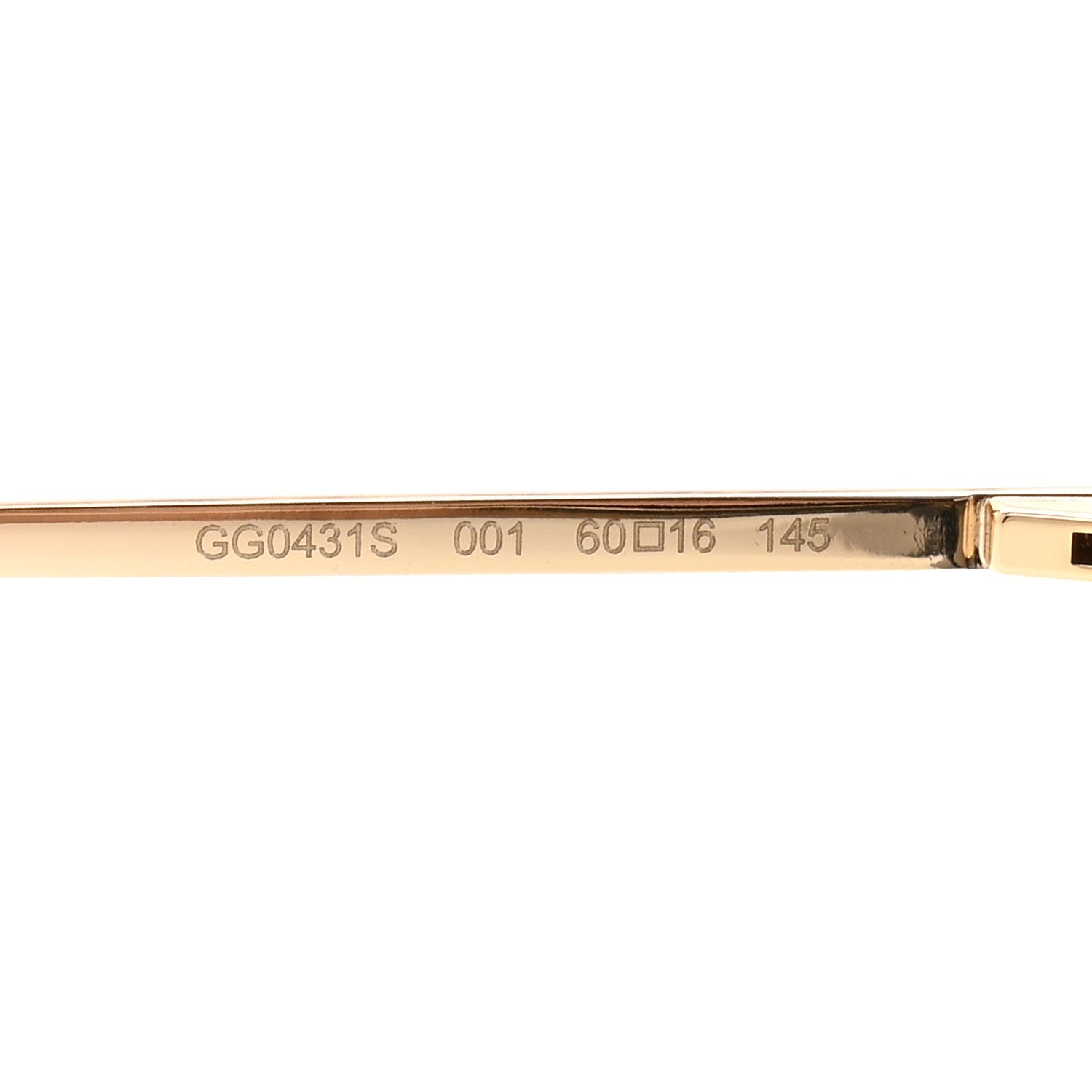 Acetate Crystal Mask-Frame Sunglasses GG0431S Black