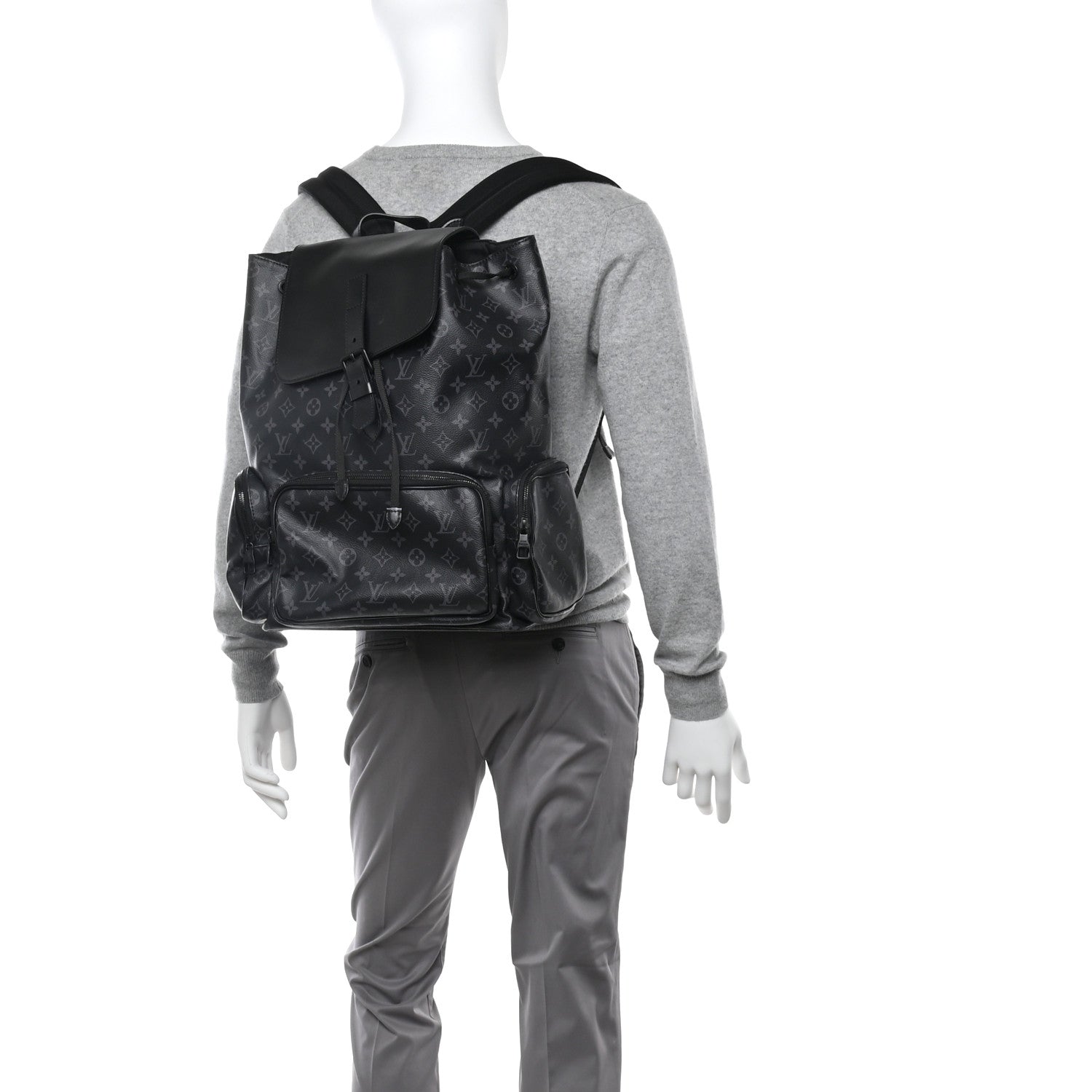Monogram Eclipse Trio Backpack