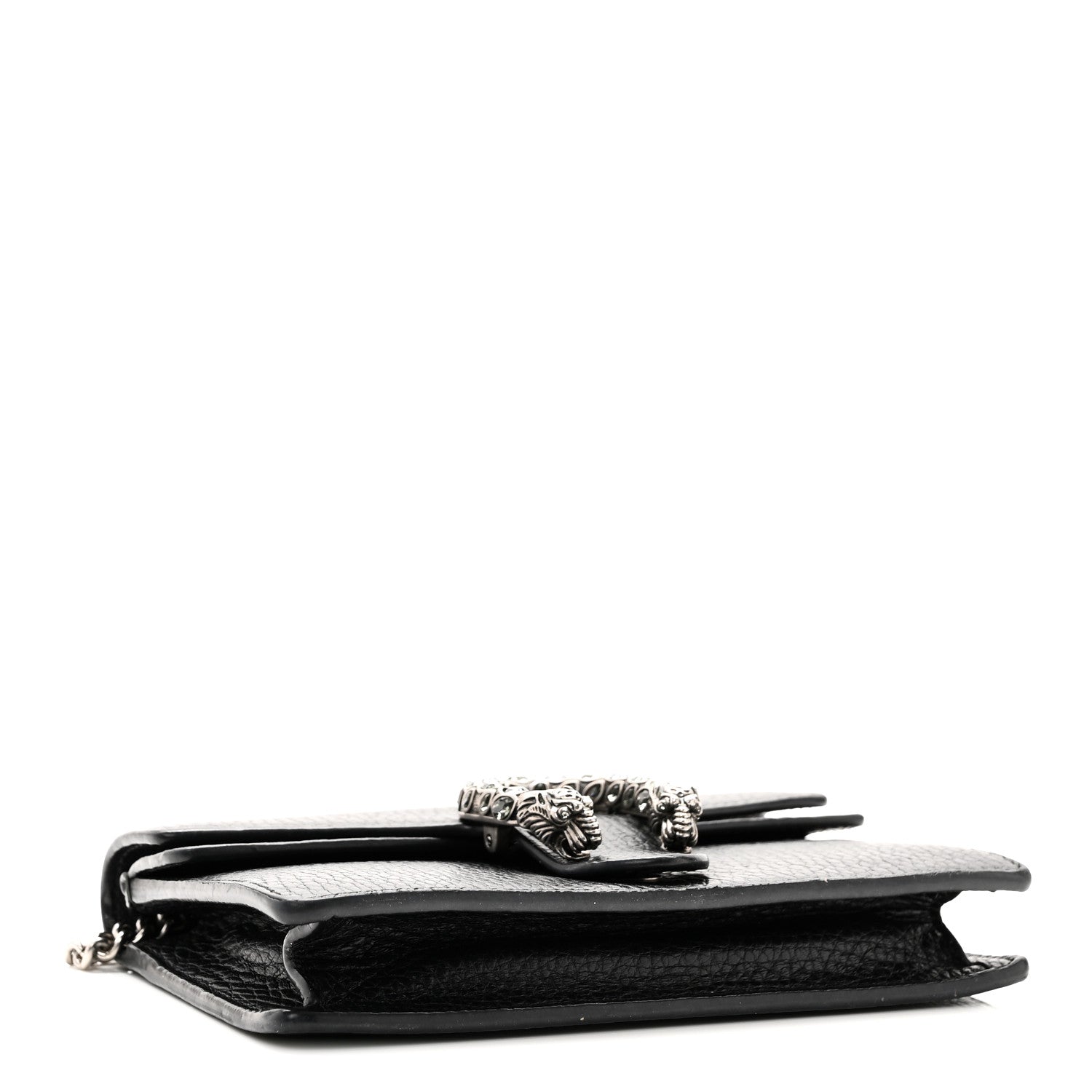 Calfskin Super Mini Dionysus Shoulder Bag Black