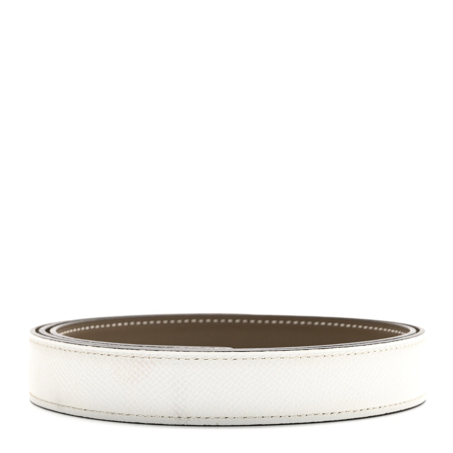 Swift Epsom 32mm Belt Strap 90 36 Etoupe White
