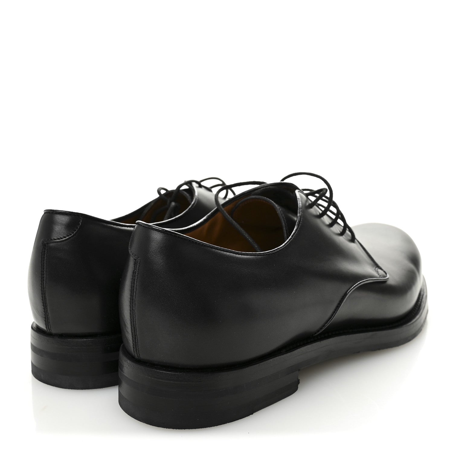Knight Calfskin Mens Oxford Loafers 8.5 Black