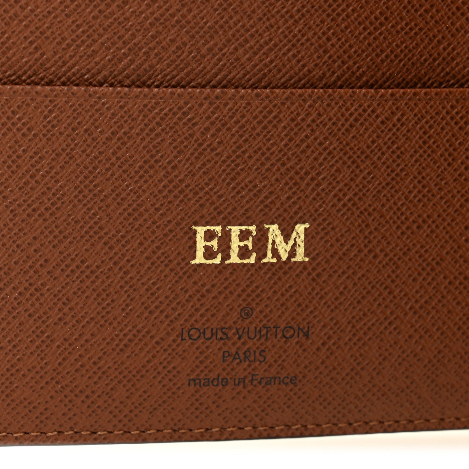 Monogram Medium Ring Agenda Cover