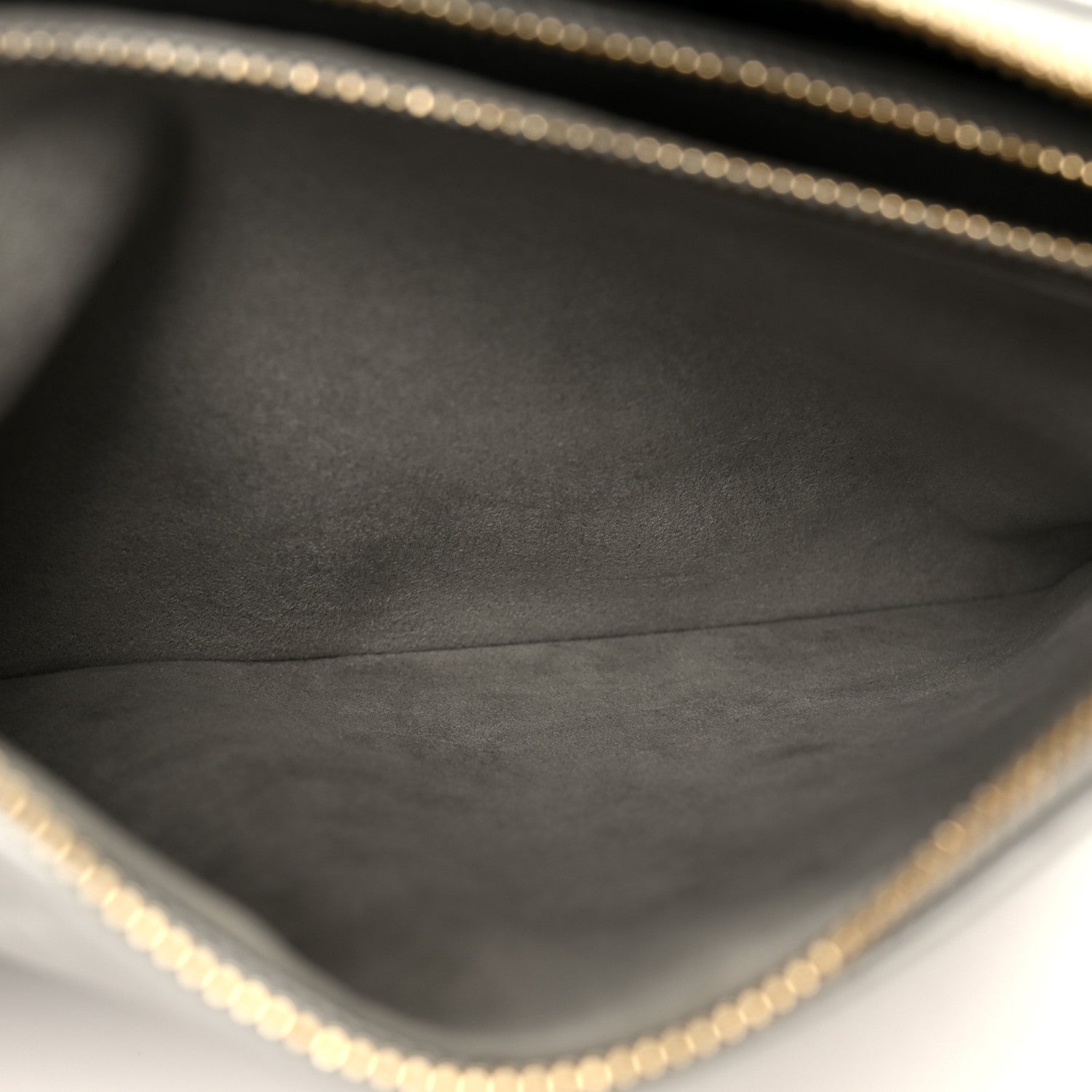 Metallic Lambskin Embossed Monogram Coussin BB Silver