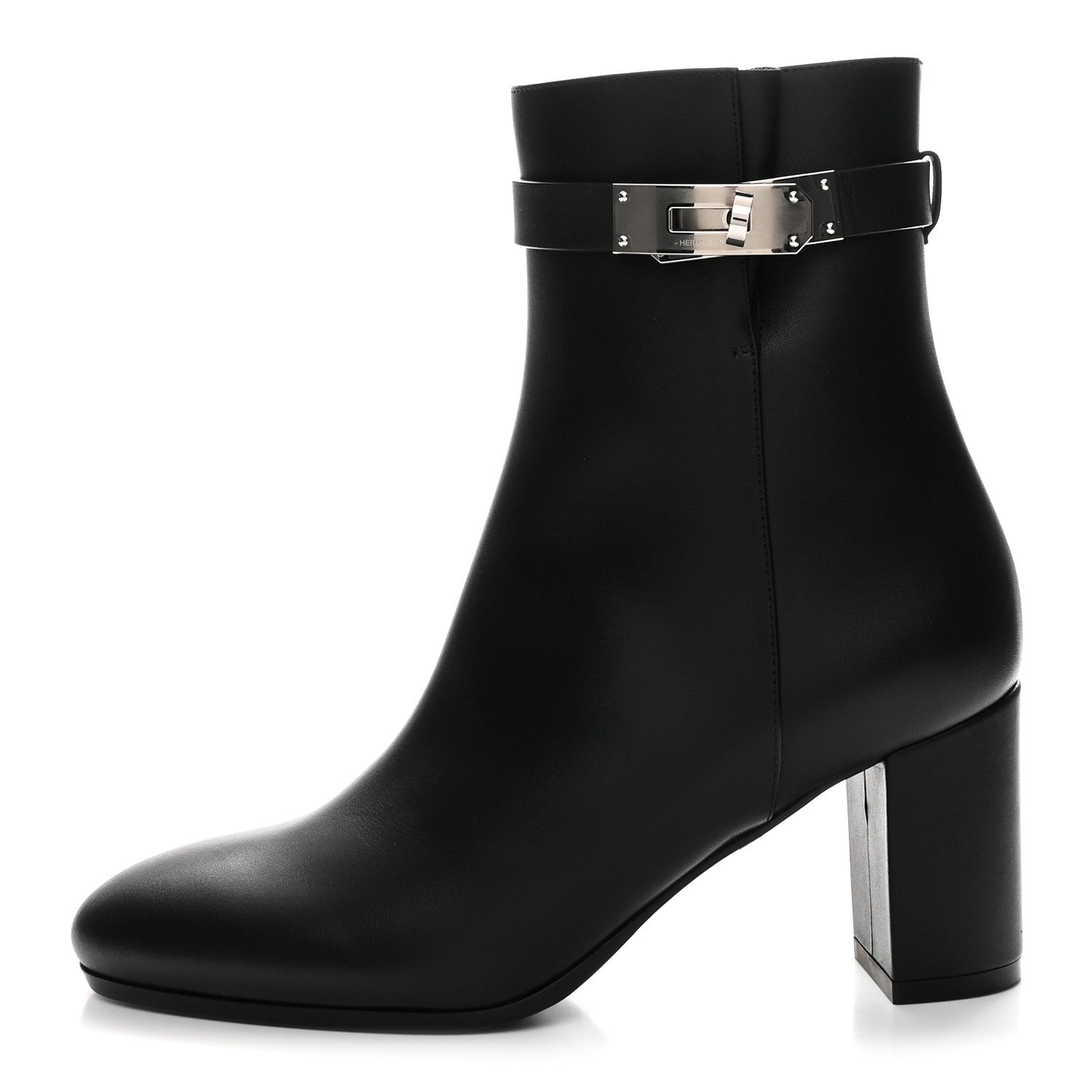 Calfskin Saint Germain Ankle Boots 35 Black