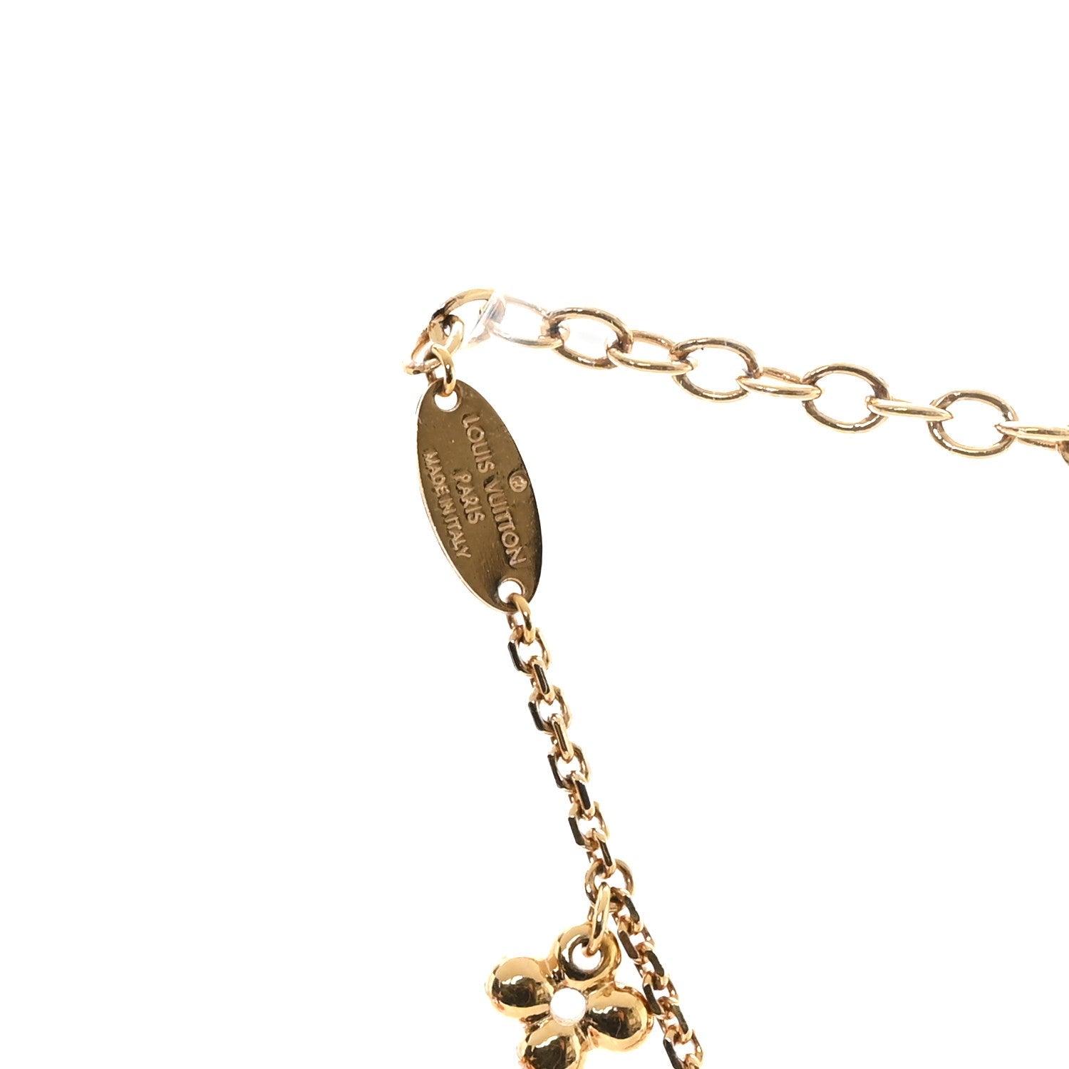 Metal Blooming Supple Necklace Gold