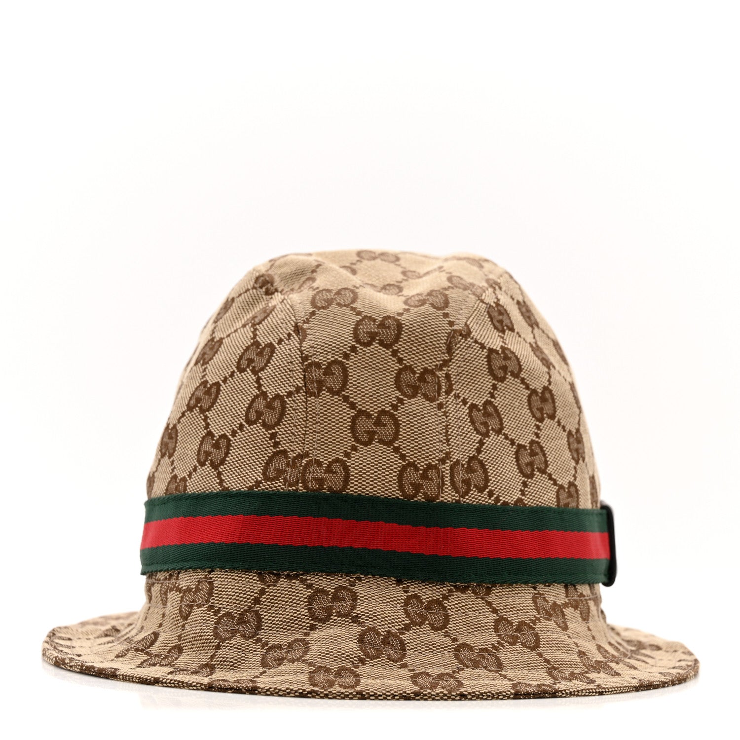 Monogram Web Bucket Hat M Brown