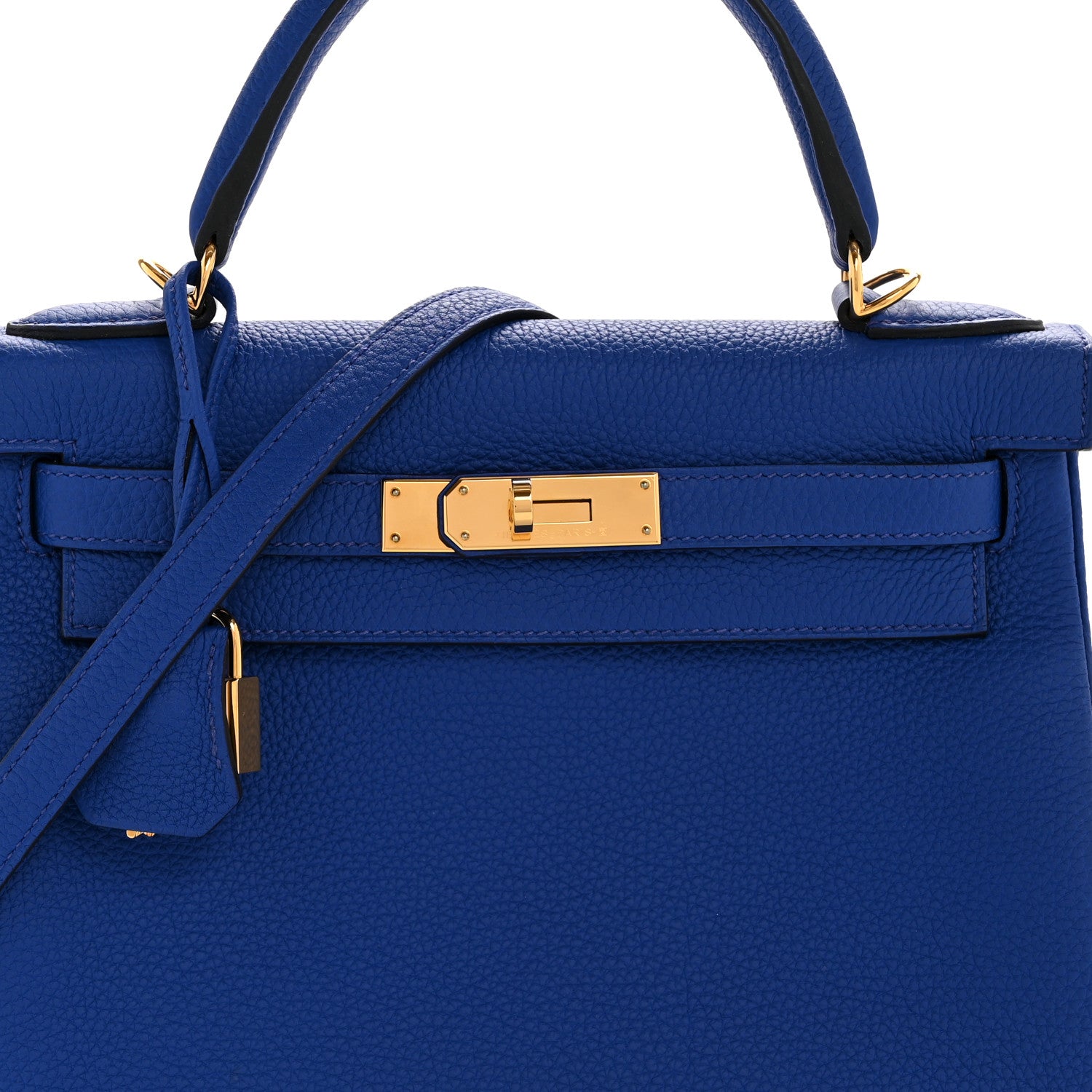 Togo Kelly Retourne 28 Bleu Royal