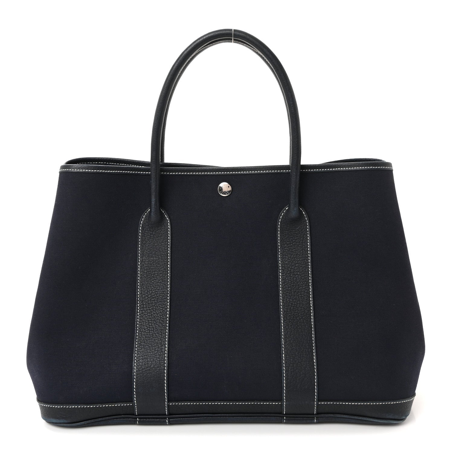 Toile Negonda Garden Party Tote 36 MM Bleu Marine