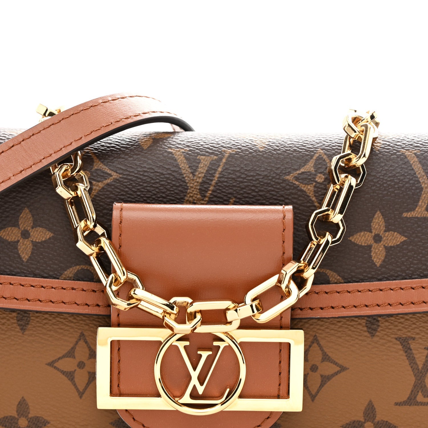 Reverse Monogram Dauphine Mini East West
