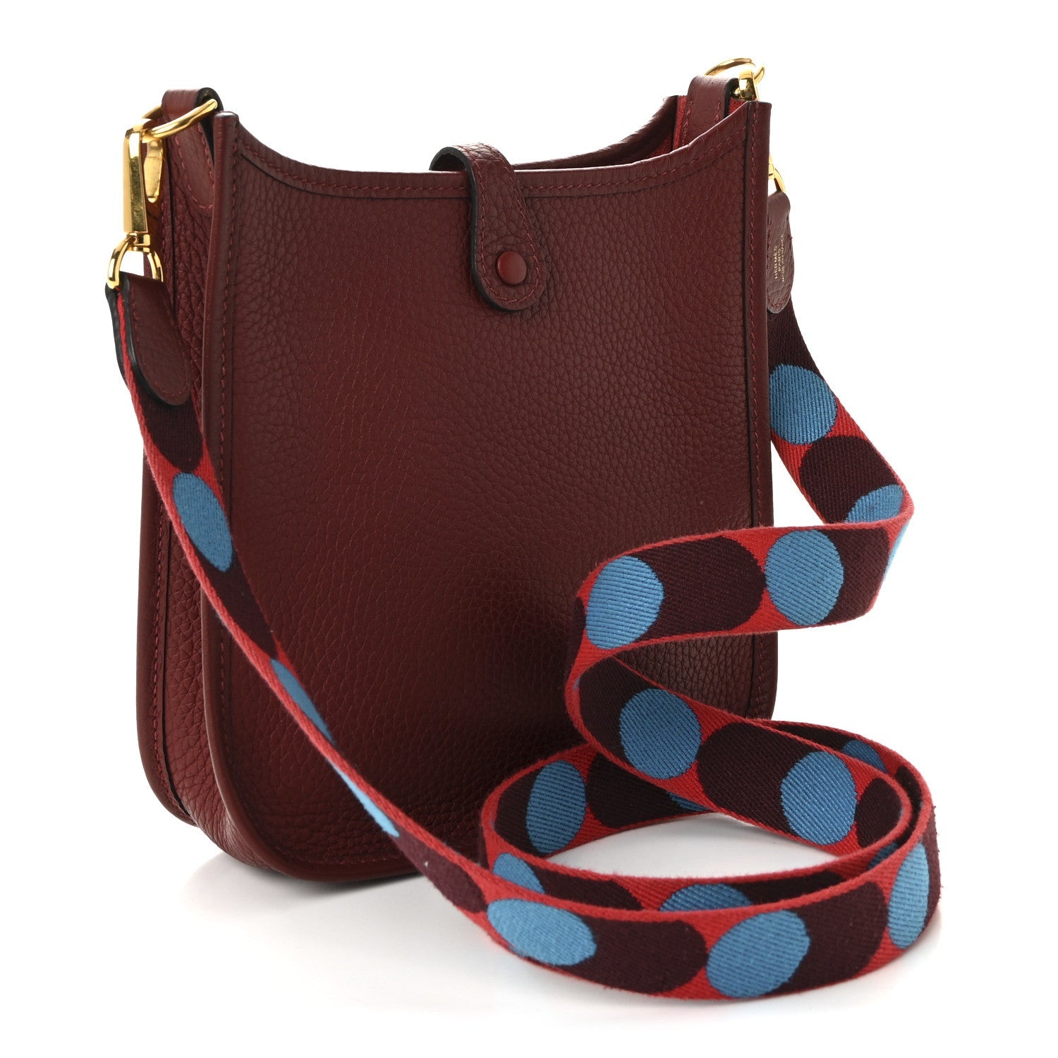 Taurillon Clemence Flipperball Sangle Evelyne TPM Rouge H Rouge De Coeur Bleu Frida