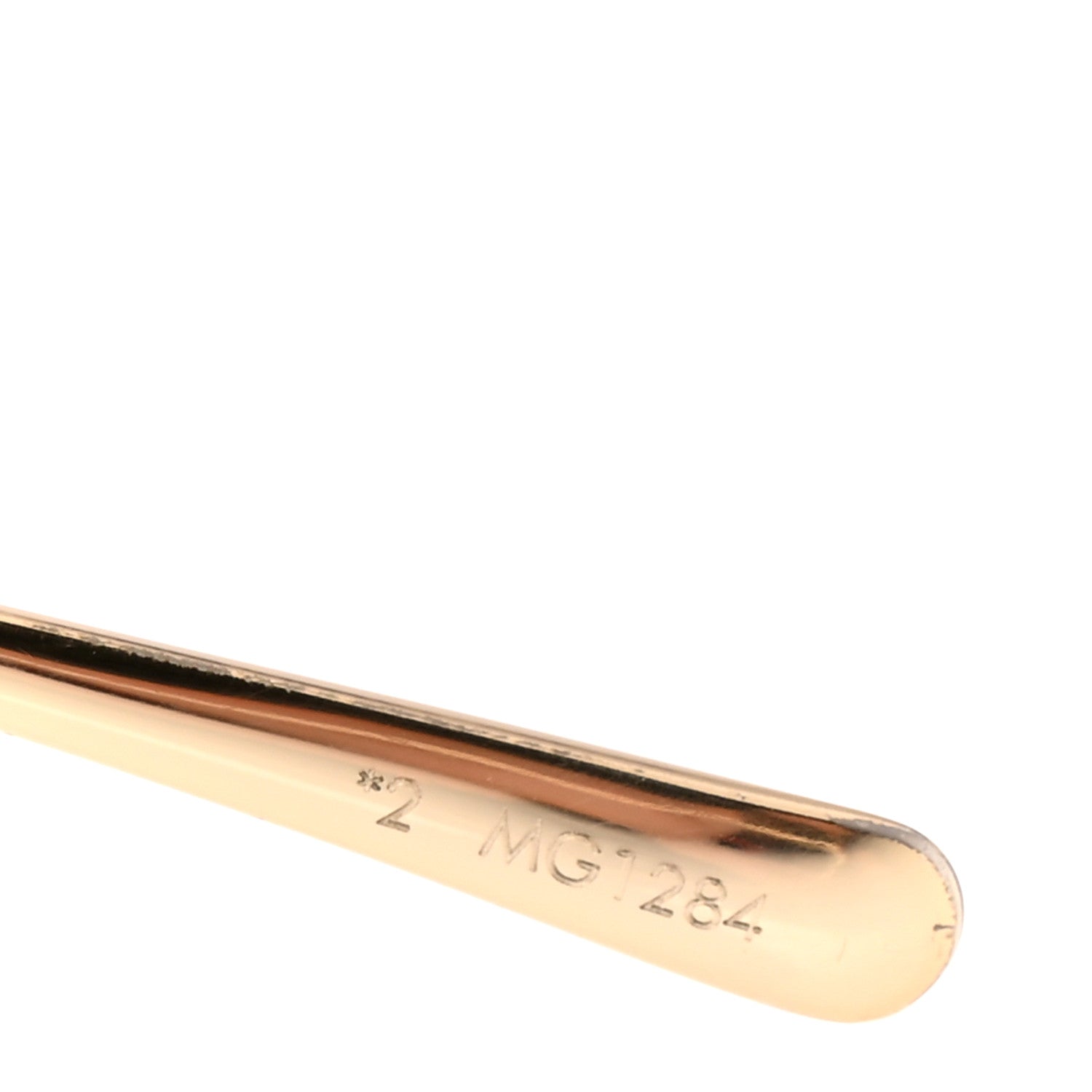 Pearl LV Cat Eye Sunglasses Z1995U Gold