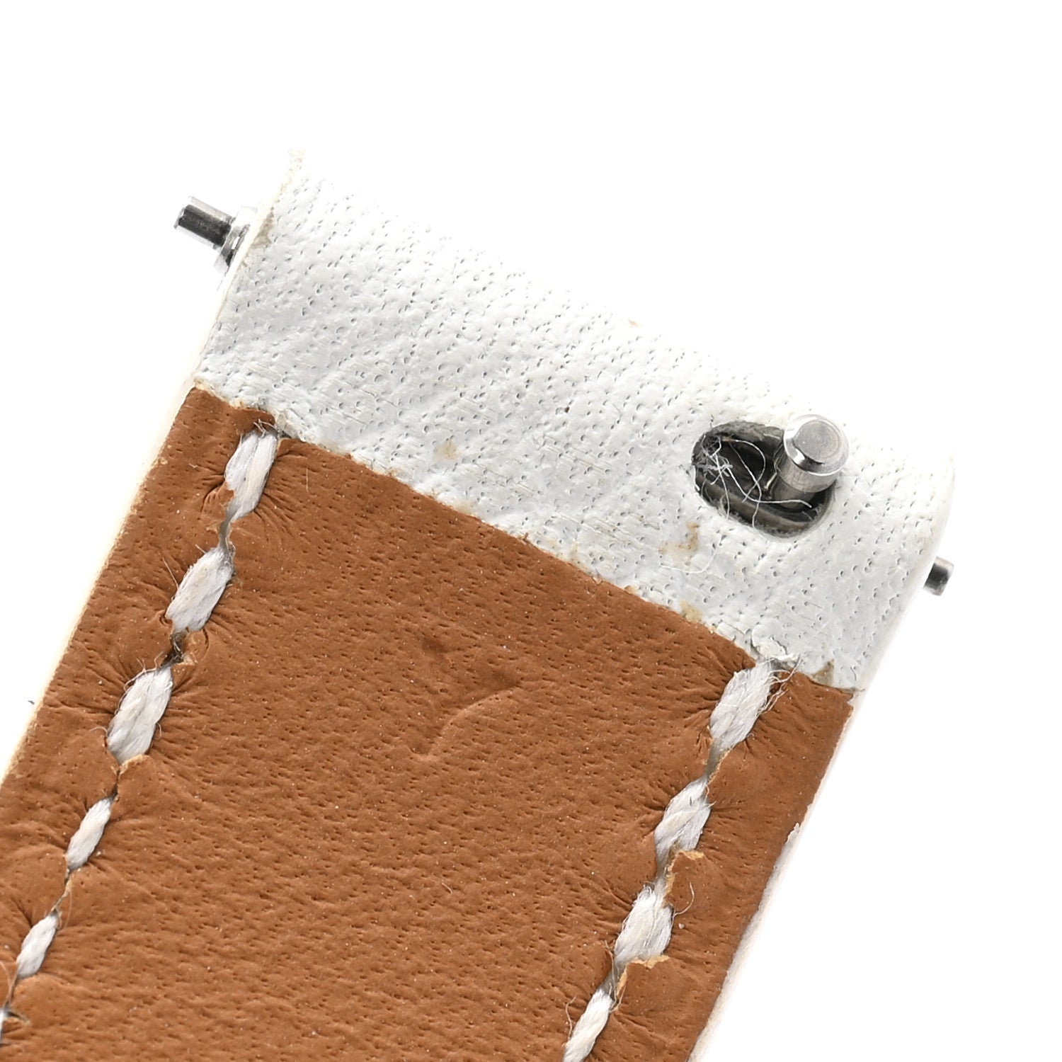 Epsom Heure H Hour Watch PM Double Tour Strap White