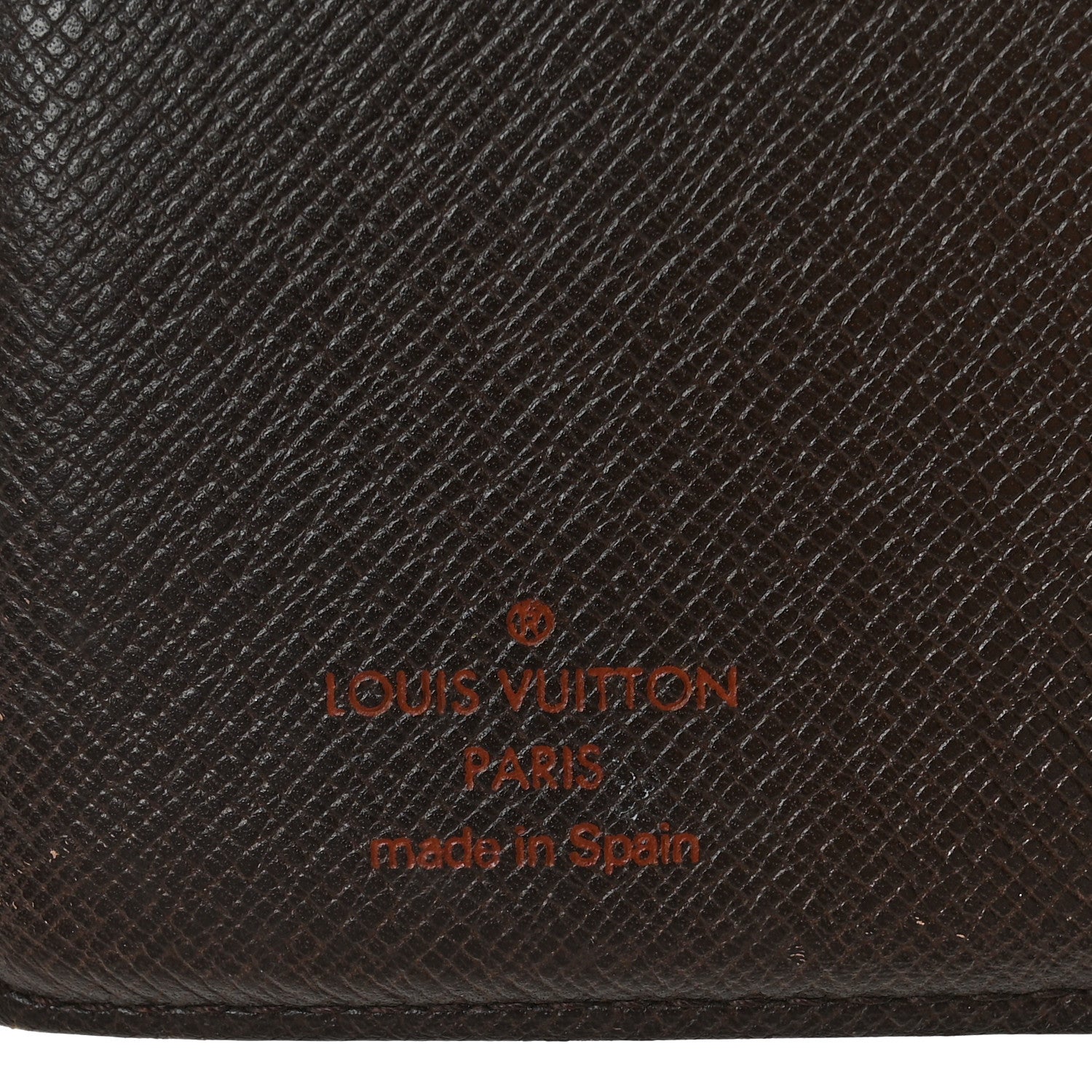 Damier Ebene Small Ring Agenda Cover