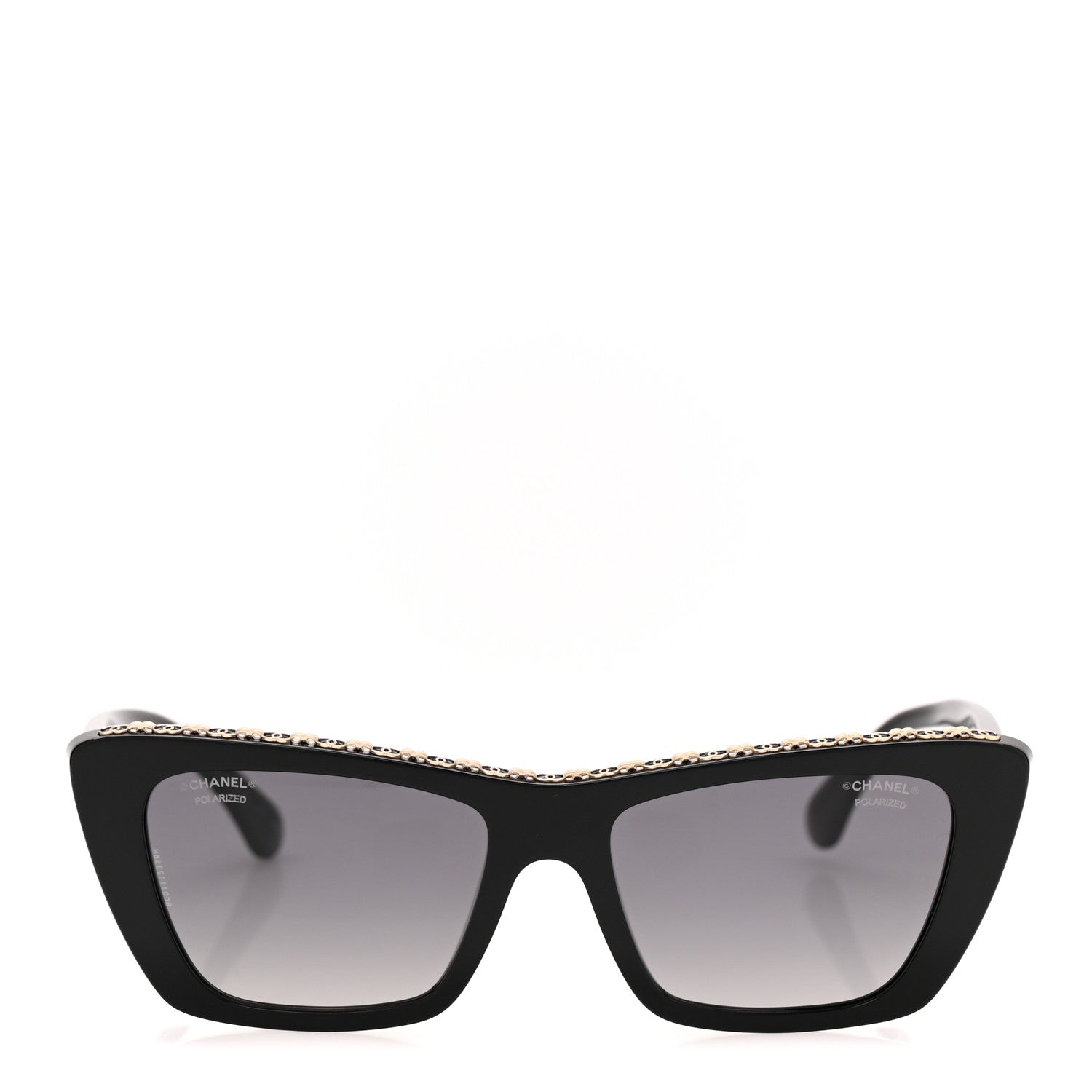 Acetate Polarized Butterfly Sunglasses 5540 Black