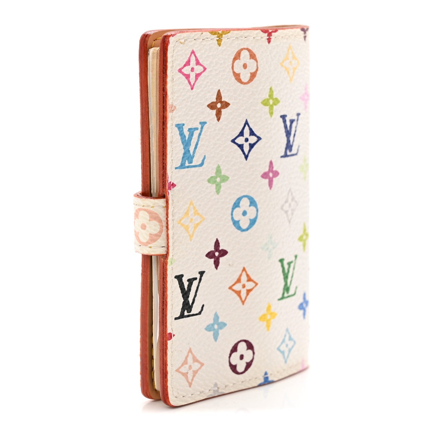 Monogram Multicolor Carnet de Bal Mini Agenda Cover White