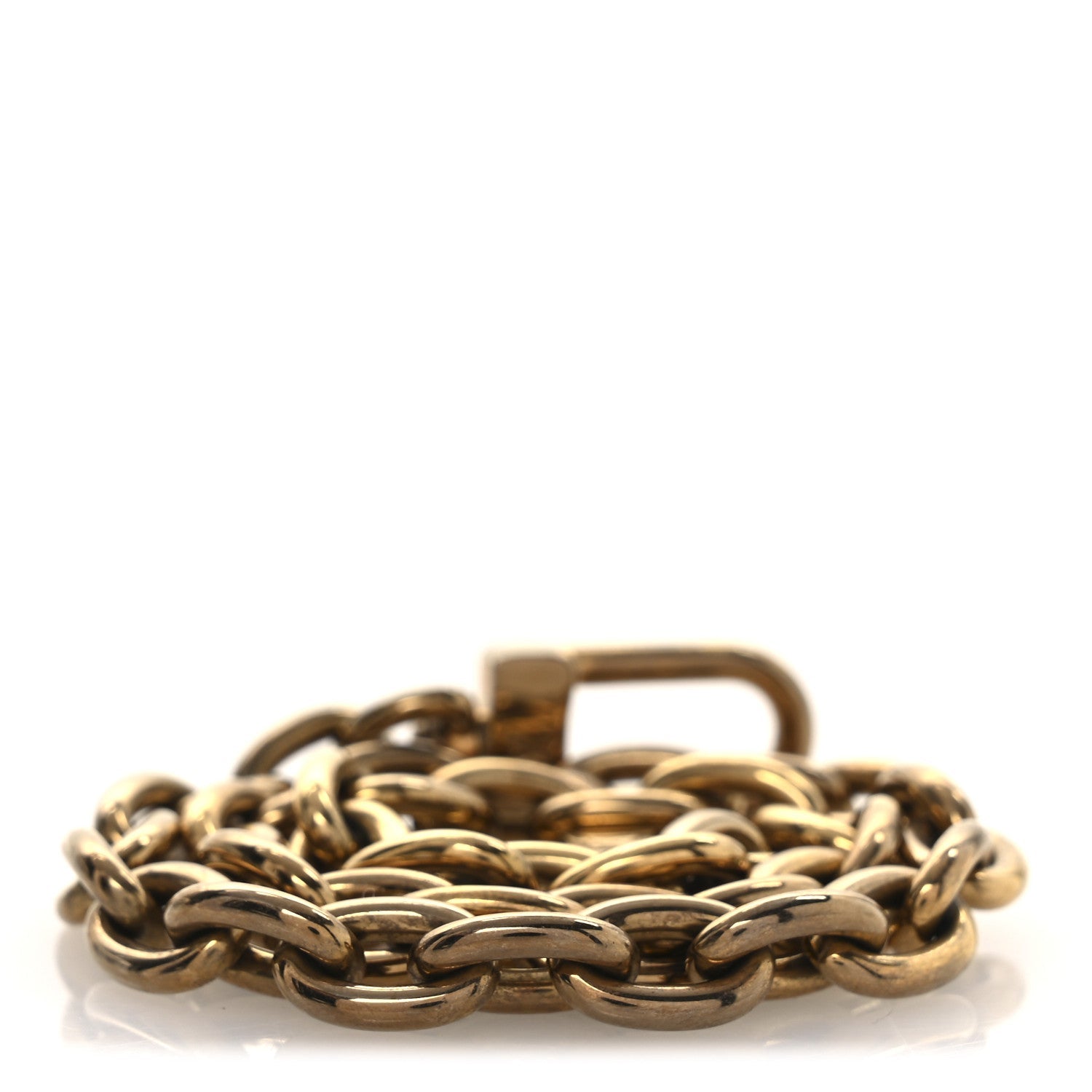 Metal Chain Strap Gold