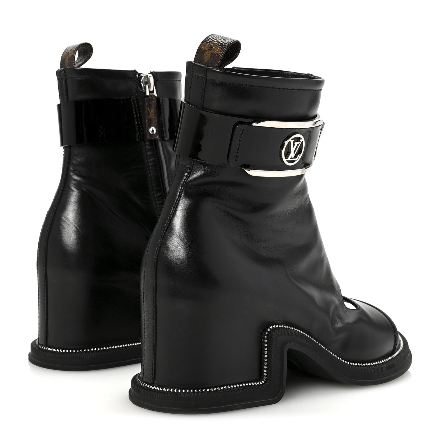 Calfskin Moonlight Boots 36.5 Black