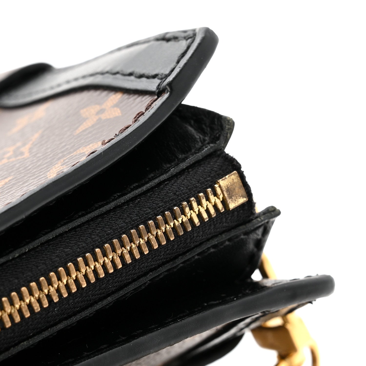 Reverse Monogram Trunk Clutch