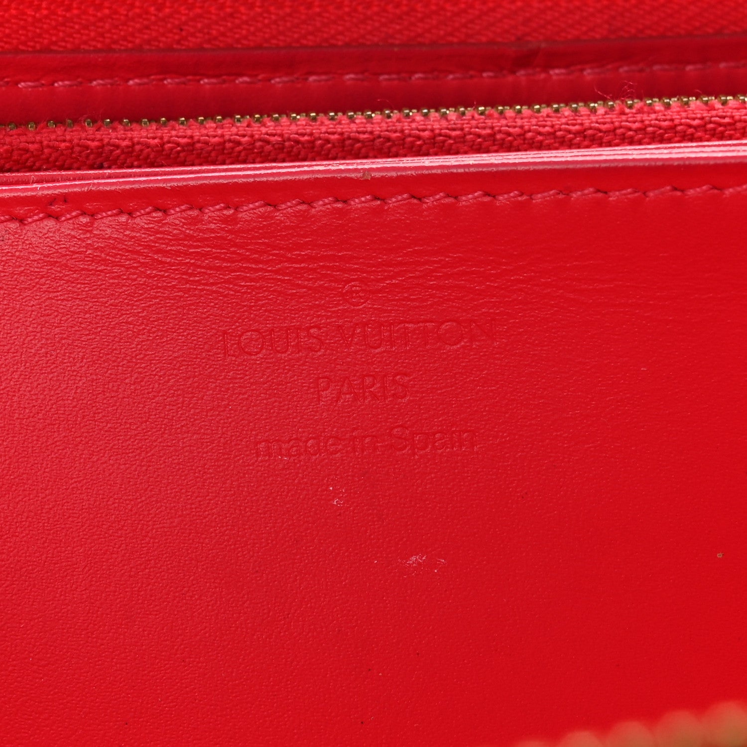Vernis Zippy Wallet Rose Litchi