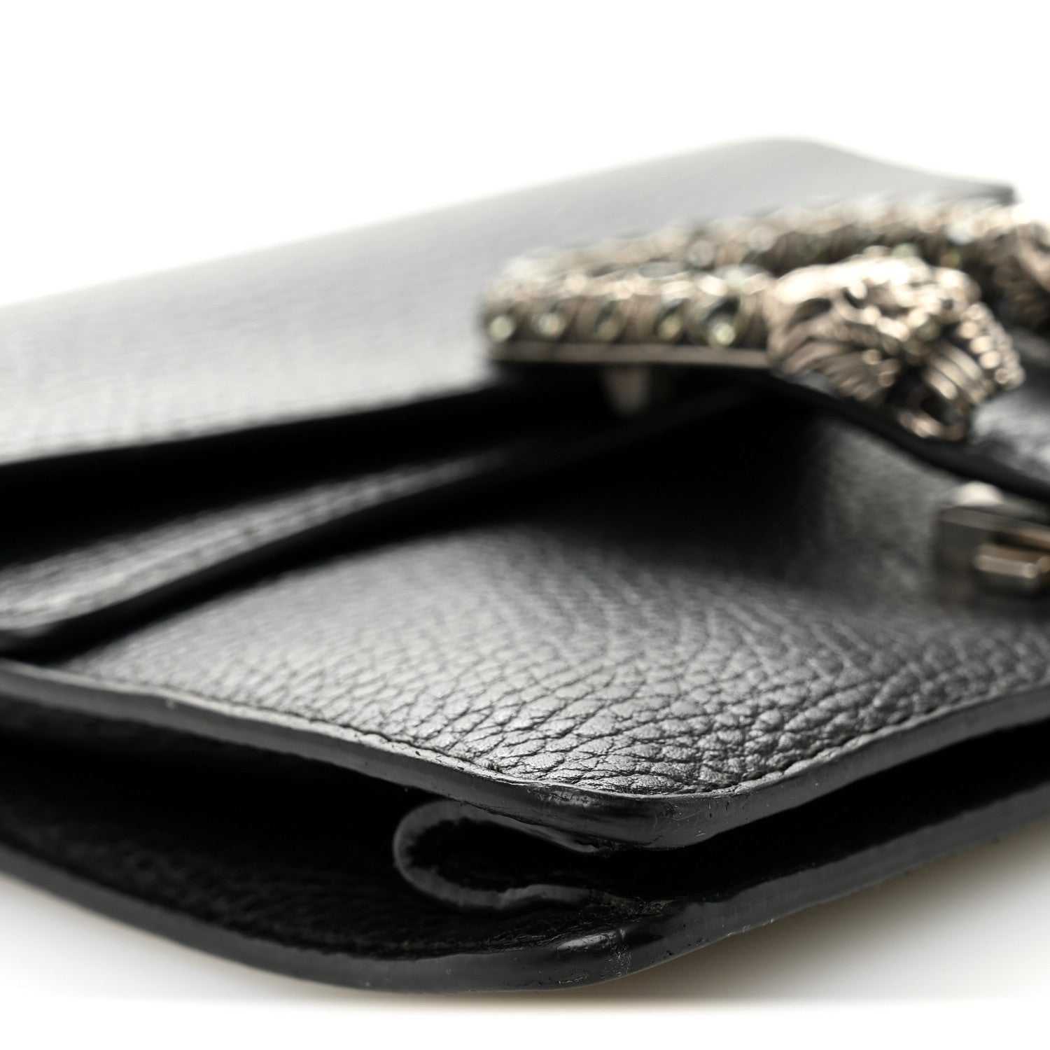 Calfskin Mini Dionysus Shoulder Bag Black