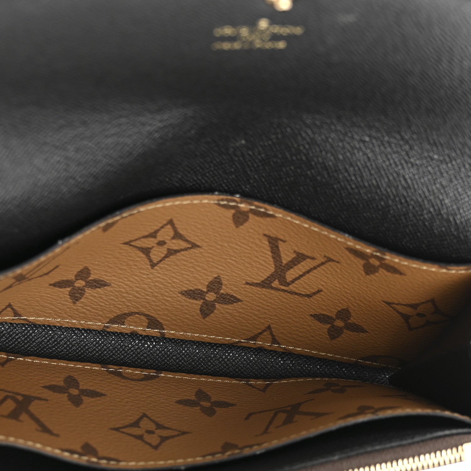 Reverse Monogram Emilie Wallet