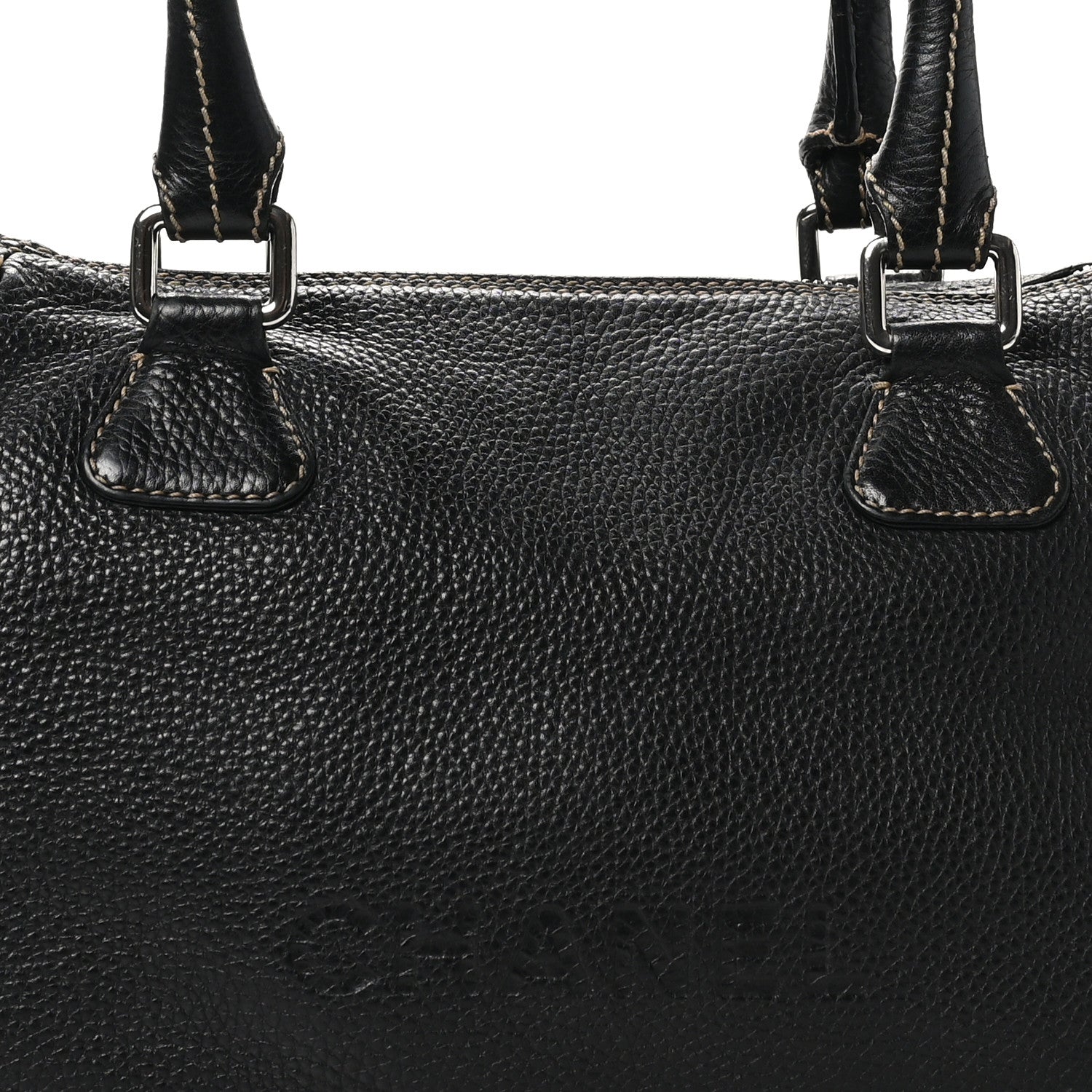 Calfskin Tassel Bowler Black