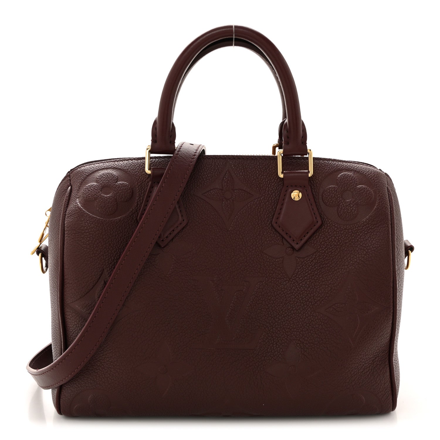 Empreinte Monogram Giant Speedy Bandouliere 25 Wine