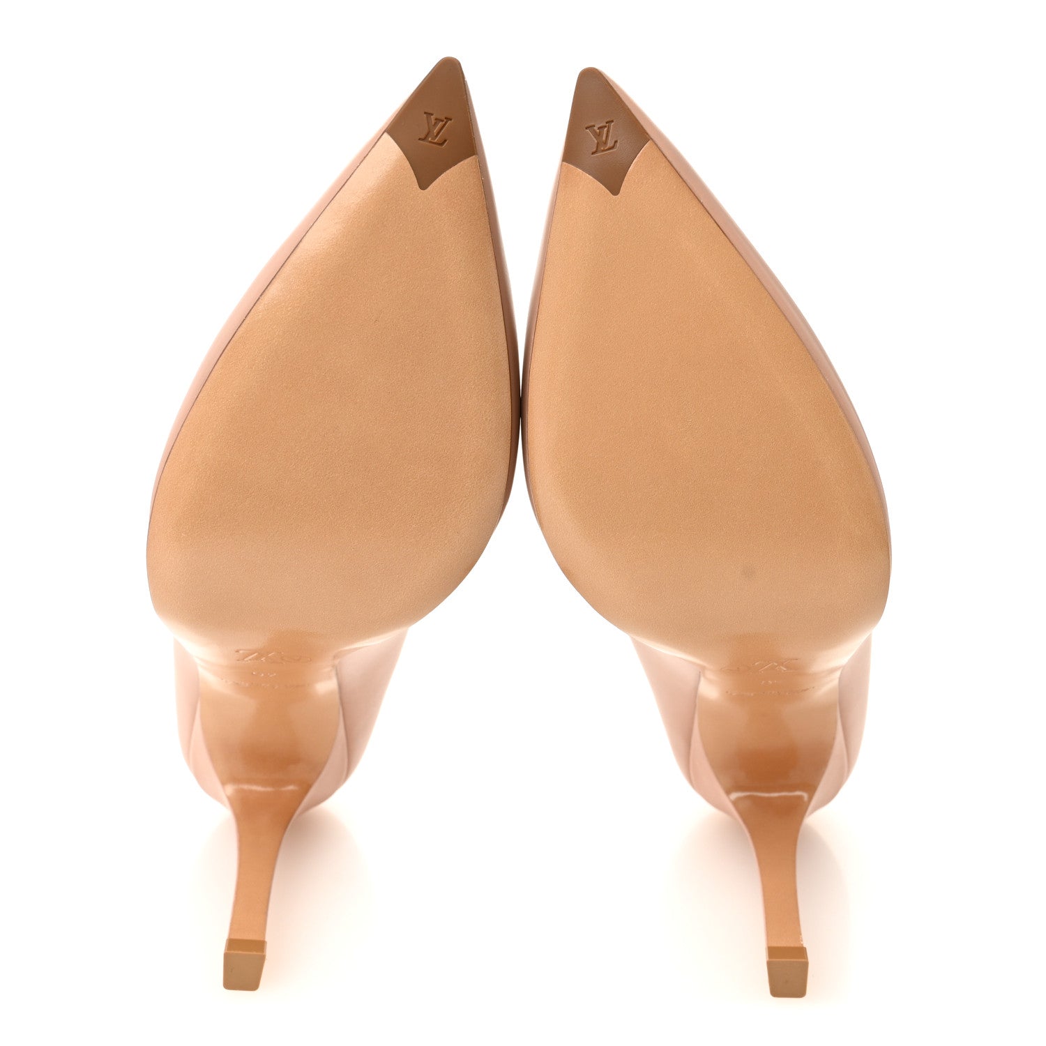 Calfskin Signature Pumps 40 Nude Pink