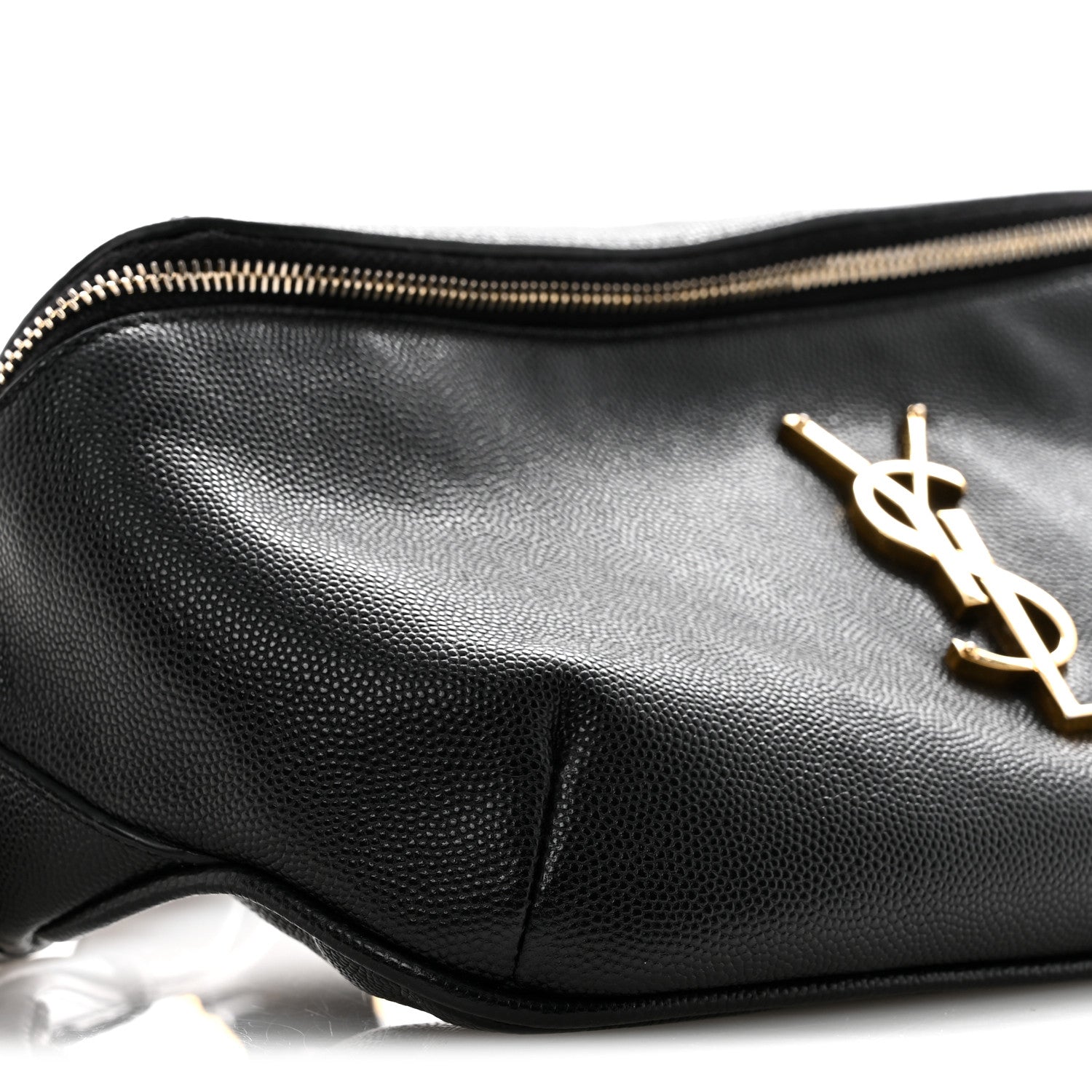 Grain De Poudre Monogram Belt Bag Black