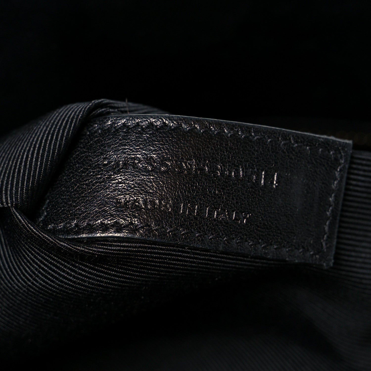 Calfskin Small Sac De Jour Black