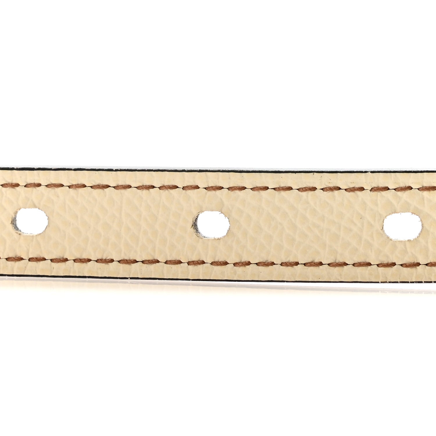 Epsom 15mm Pop H Belt 85 34 Craie Biscuit Alezan